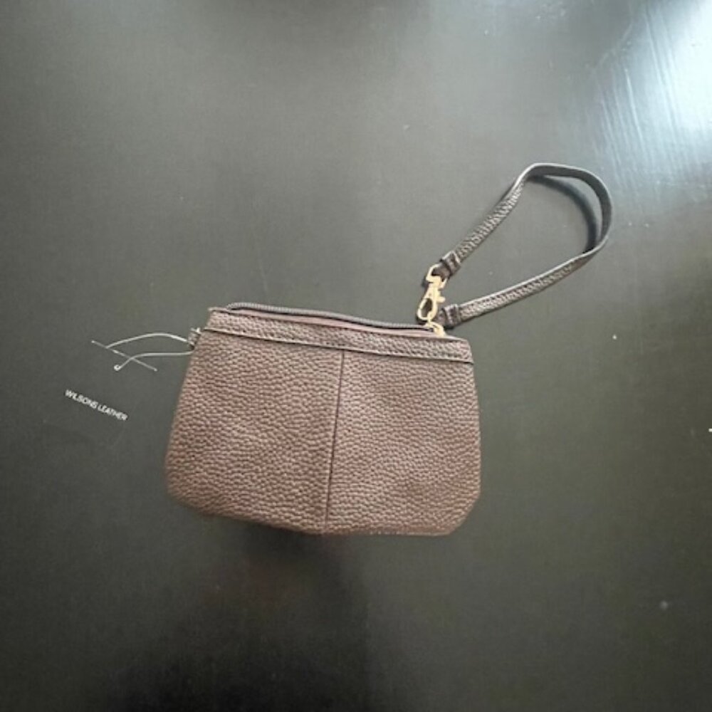 Wilson Leather wristlet New